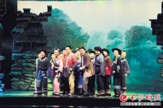 《桃花烟雨》剧照 资料图片