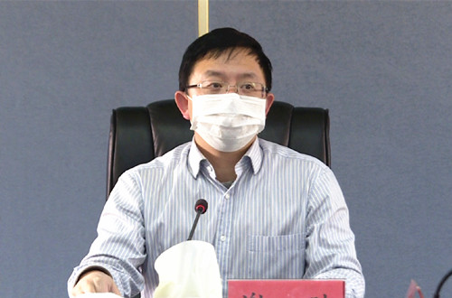 谢胜主持召开全市企业疫情防控工作调度会