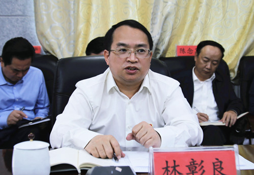 林彰良来我市督查防汛备汛,脱贫攻坚工作