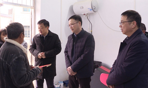 郭占扬来我市开展春节慰问活动-临湘市政府网