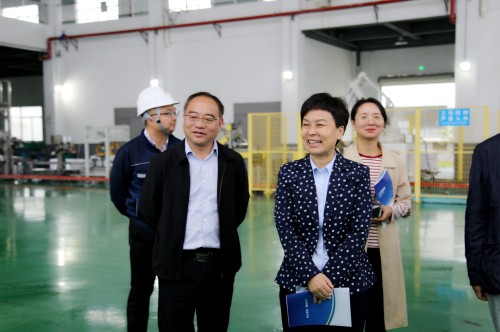 海南省工业和信息化厅考察组来我市考察调研 刘琦参加