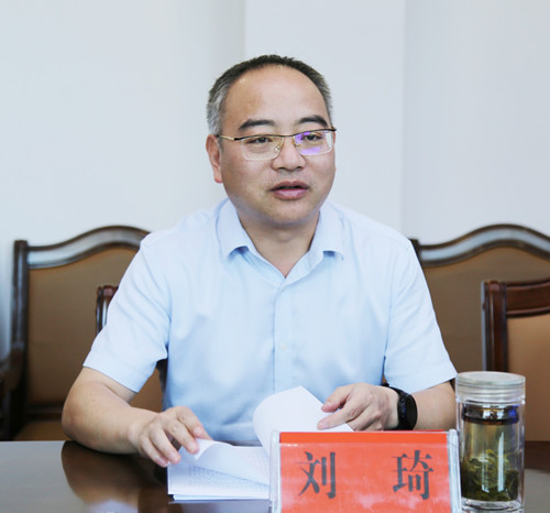 省医保局调研组来我市调研医共体建设工作 刘琦参加